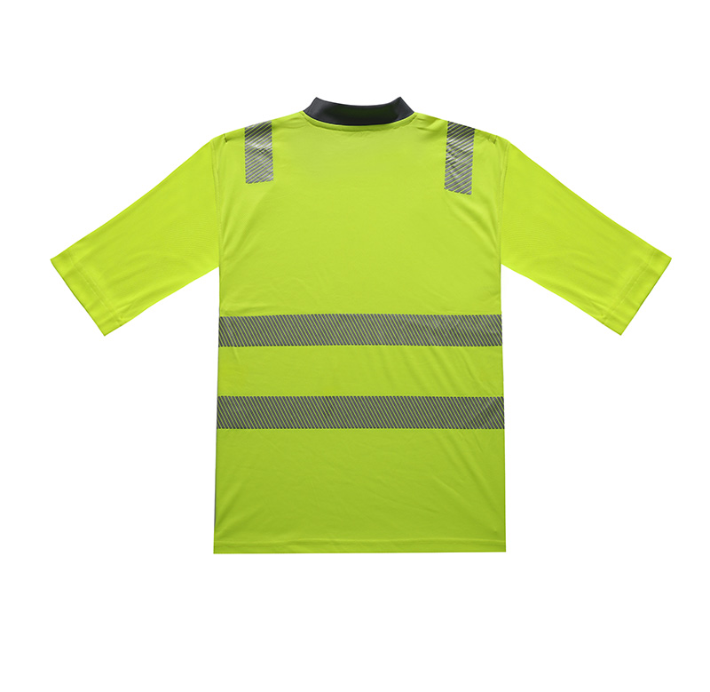 Fluor Yellow Custom T-Shirt , Sublimation Reflective T-Shirt