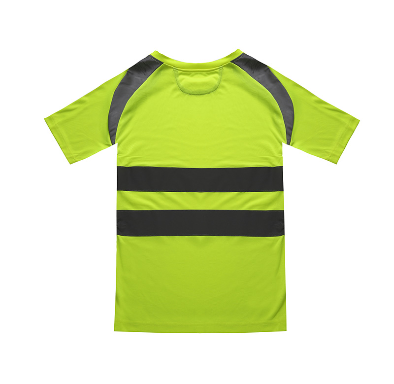 Wholesale round neck reflective t-shirt / high visibility t-shirt