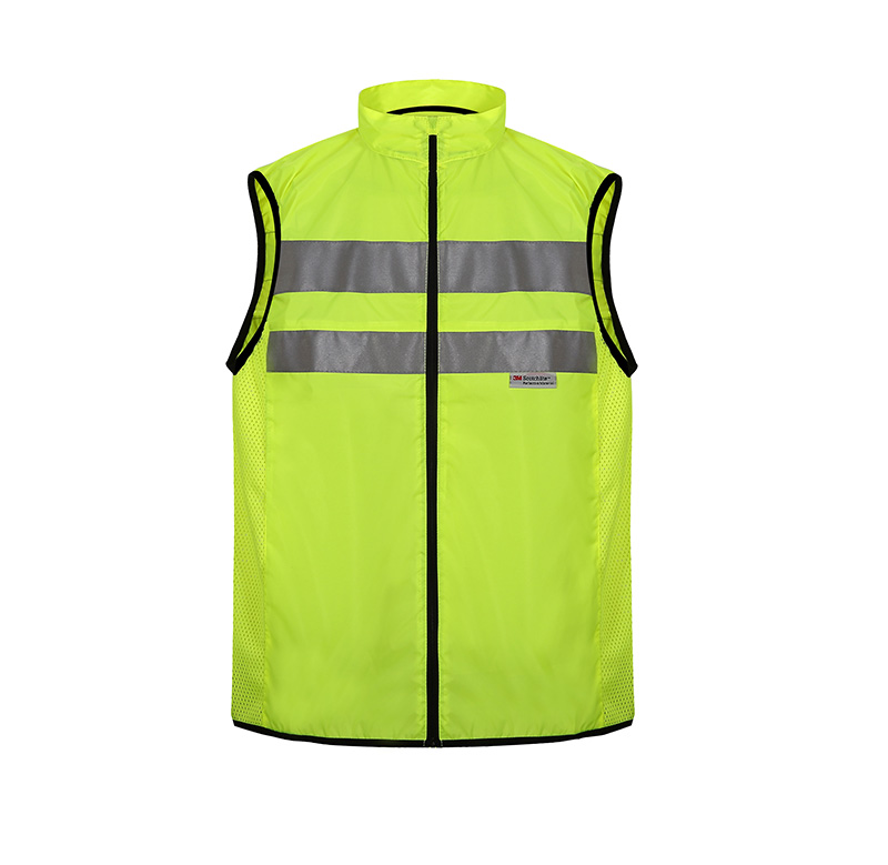 Wind&Water Resistant MP3 Reflective Safety Running Vest