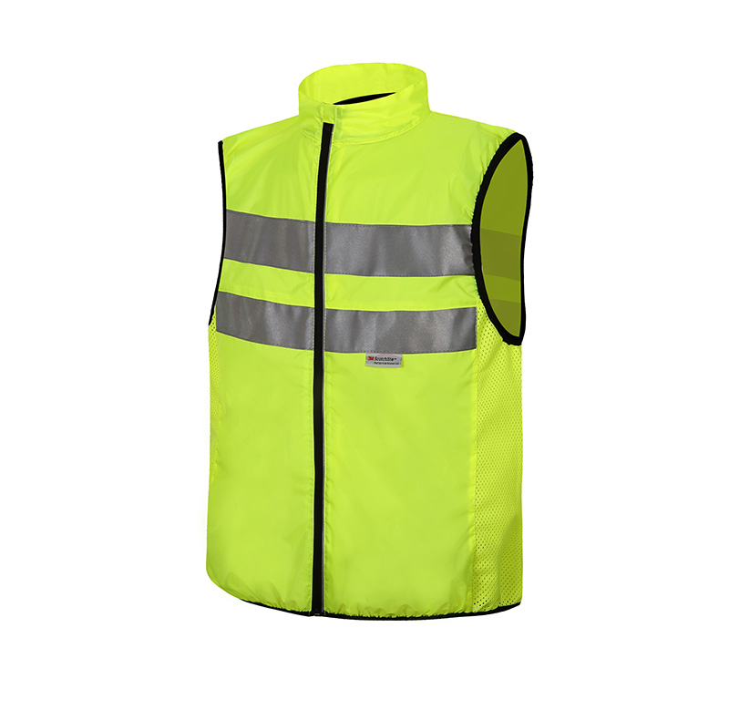 Wind&Water Resistant MP3 Reflective Safety Running Vest