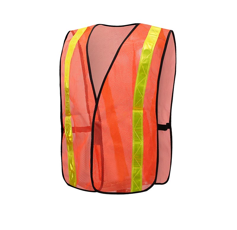 cheap road safety reflective mesh vest(Y205 HI-VIZ mesh safety vest)