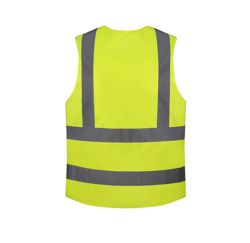 reflective yellow safety vest for women and men