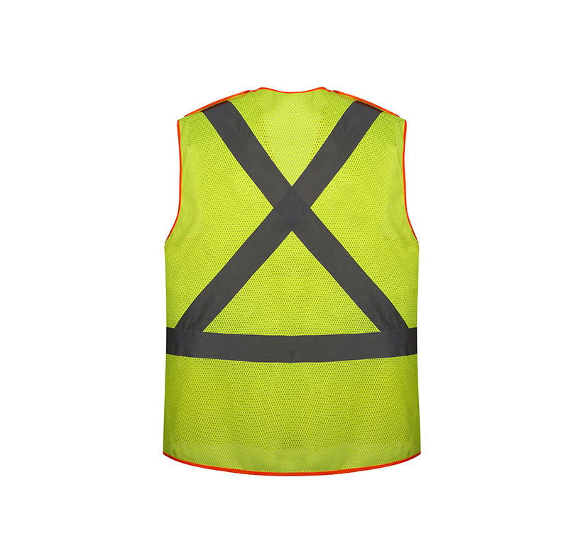 Hi Vis Yellow Constructive chile safety vest(Y0210 HI-VIZ mesh safety vest)