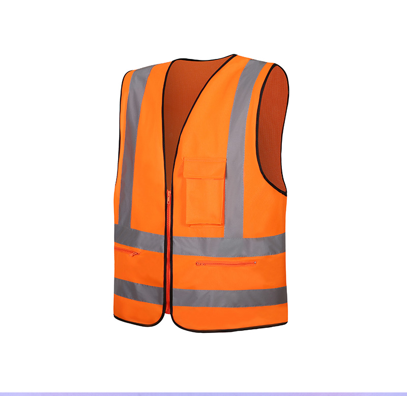 custom made high quality reflective vest for road safety