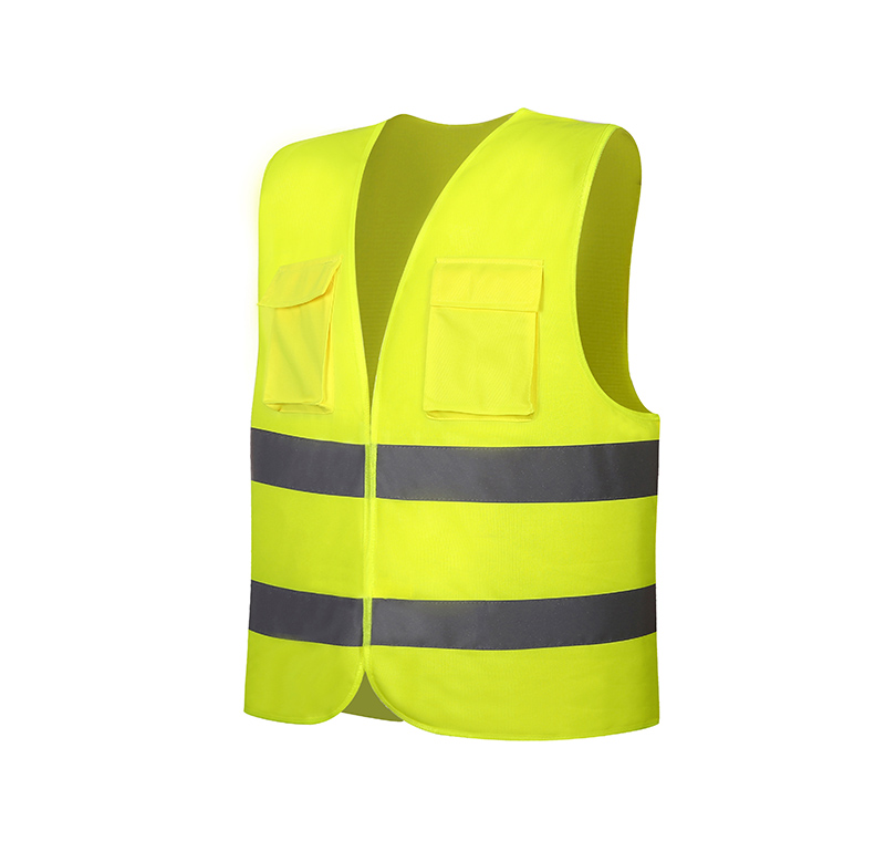 cheap yellow safety vest ENISO 20471 Y108 