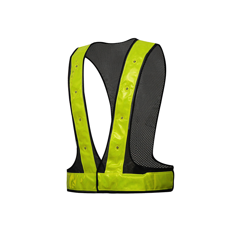 fashing led safety vest for wokring and road safety