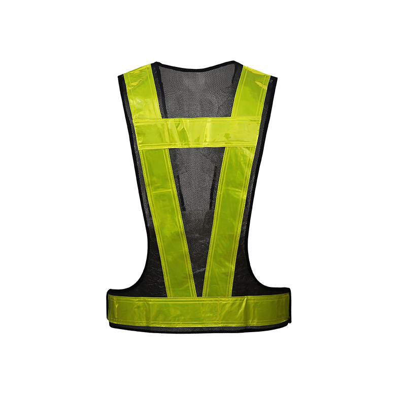 flashing running reflective vest with led lights