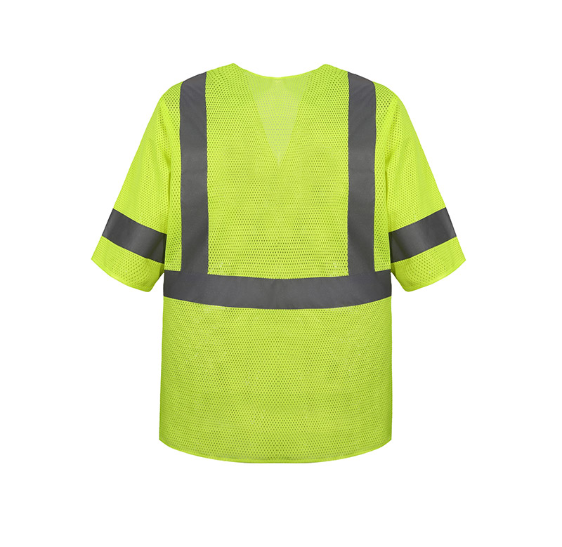 High Visibility class 3 mesh Safety Vest with 4 pockets