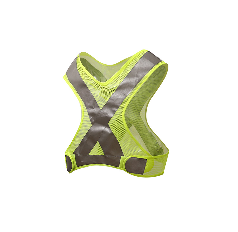 Hi-vis cycling mesh safety sports vest